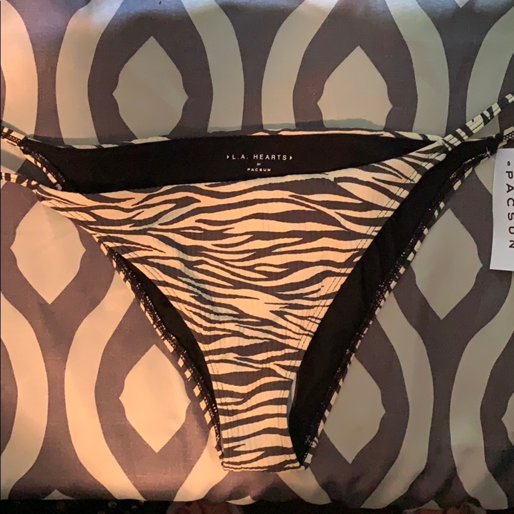 Zebra bikini bottoms
